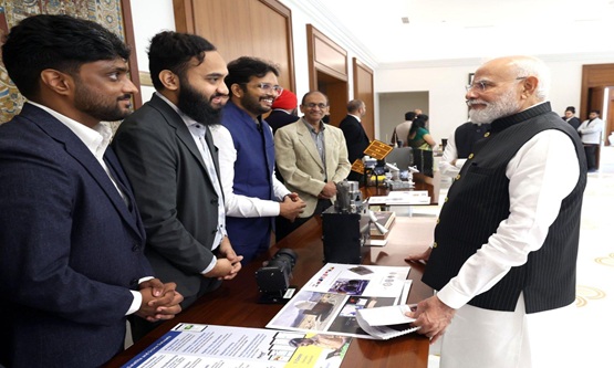 Modi meets 20 space startups, pushes global ambitions