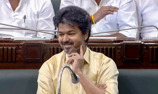 Vijay’s big announcements create political storm: Free LPG for 1.34 crore families, expanded bus travel, Parandur airport dropped