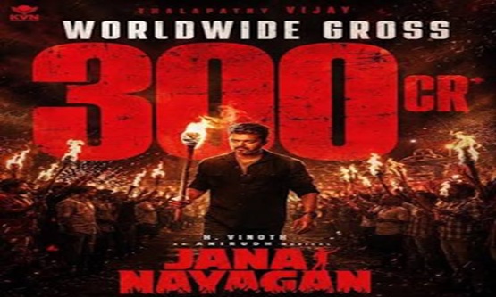 Vijay’s Jana Nayagan crosses ₹300 crore at the global box-office