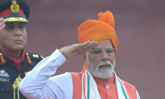 PM Modi leads Independence Day celebrations, colourful fete in Delhi