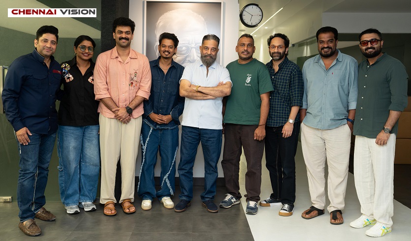 Ulaganayagan Kamal Haasan Watches ‘Bethlehem Kudumba Unit’ and Appreciates the Team in Chennai*