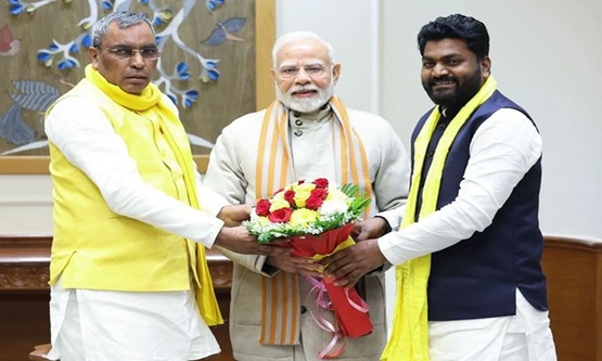 Om Prakash Rajbhar claims Modi said Uttar Pradesh could be split into four states