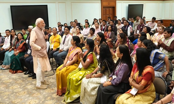 Modi asks teachers to help children cut screen time and stay away from drugs