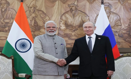 Putin Lands in Delhi for BRICS Summit as India-Russia Ties Take Centre Stage