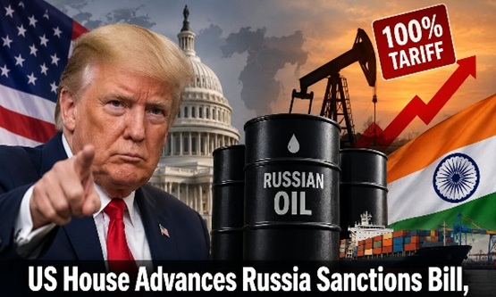 US House passes Russia sanctions bill with potential 100% tariffs on India
