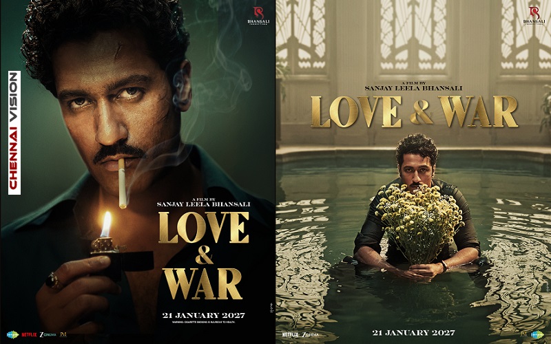 Unmissable intensity And Charisma, Nothing Like Ever Before! Vicky Kaushal In His Both The Look Posters From Sanjay Leela Bhansali’s Love & War!