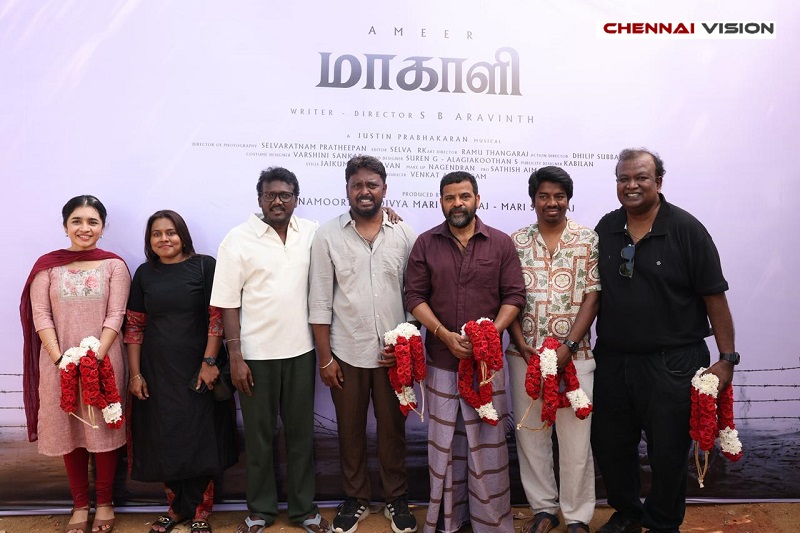 மாரி செல்வராஜ் வழங்கும், அமீர் நடிப்பில் ‘மாகாளி’ – பூஜையுடன் படப்பிடிப்பு துவங்கியது!