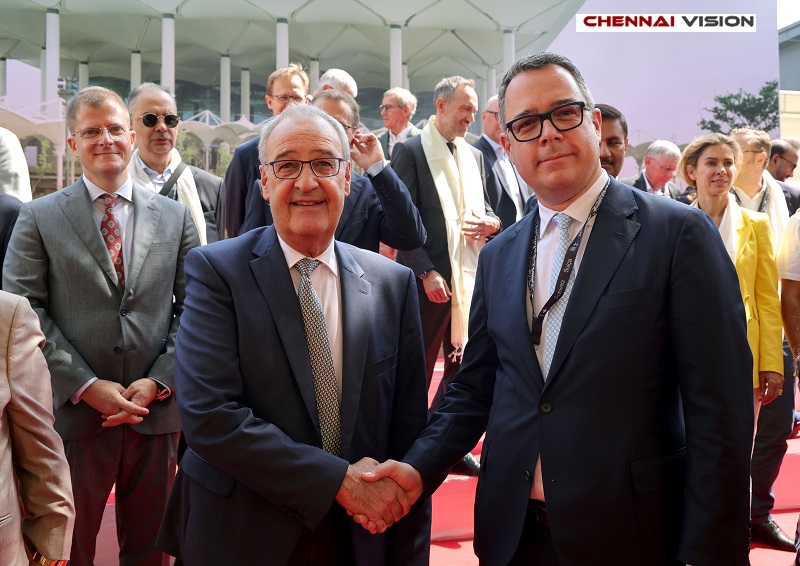 H.E. Guy Parmelin, President of the Swiss Confederation Visits Noida International Airport