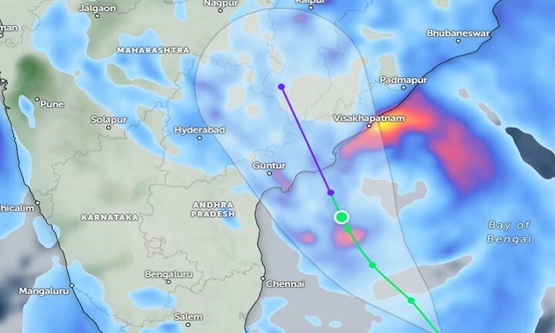 Chennai may see a break from rain as cyclone threat shifts north