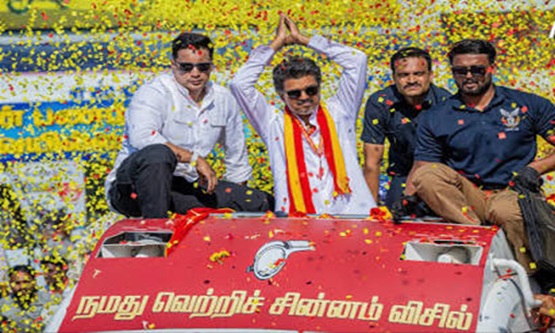 Vijay’s Madurantakam roadshow draws crowds ahead of October 6 bypoll