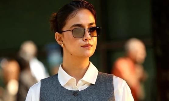 Keerthy Suresh makes her Milan Fashion Week debut in Giorgio Armani look