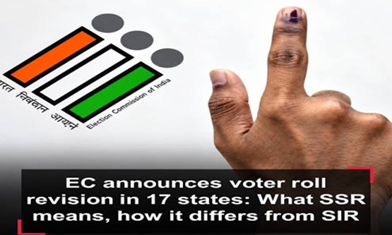 Election Commission announces voter roll revision across 17 states and union territories